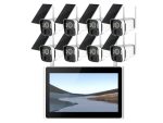 8 Channel Wireless Solar IP LCD Kit