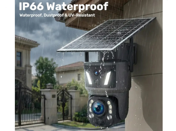 4K 36X Zoom Dual Lens 4G Solar Camera - Image 3