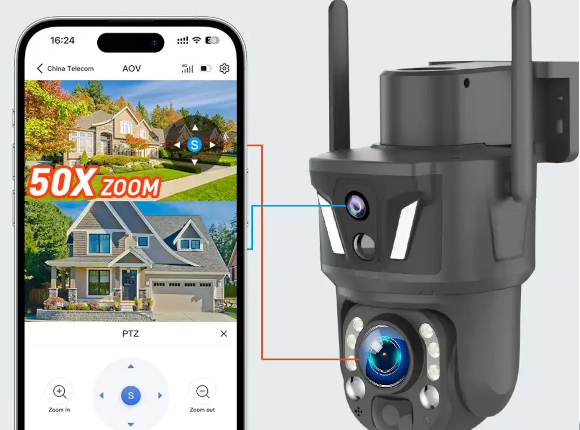 4K 36X Zoom Dual Lens 4G Solar Camera - Image 6